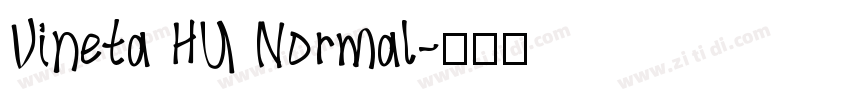 Vineta HU Normal字体转换